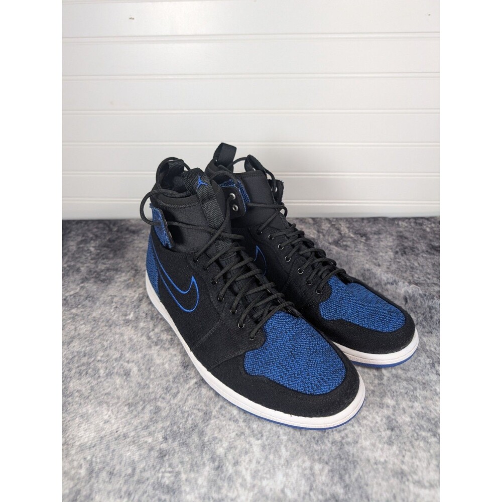 Nike Air Jordan 1 Retro Ultra High Black Blue Size 11.5 844700-007